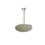 Abacus Round Head and Ceiling Arm - Brushed Nickel