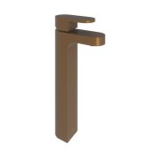 Abacus Ki Tall Mono Basin Mixer - Brushed Bronze