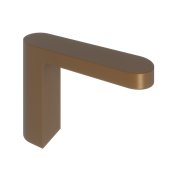 Abacus Ki Deck Mounted Bath Spout - Brushed Bronze