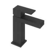 Abacus Plan Mono Basin Mixer - Matt Black