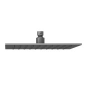 Abacus Emotion Square 250mm Fixed Shower Head - Anthracite