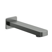 Abacus Edge Wall Mounted Bath Spout - Anthracite