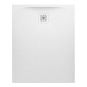 Laufen Pro Marbond White 1100 x 800mm Shower Tray (Drain on Short Side)