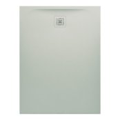 Laufen Pro Marbond Light Grey 1400 x 800mm Shower Tray (Drain on Short Side)