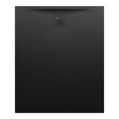 Laufen Pro Marbond Black 1400 x 800mm Shower Tray (Drain on Short Side)