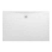 Laufen Pro Marbond White 1600 x 800mm Shower Tray (Drain on Long Side)