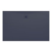 Laufen Pro Marbond Anthracite 1400 x 700mm Shower Tray (Drain on Long Side)