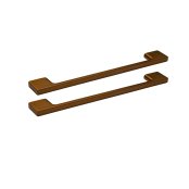 Abacus 2 Pack Furniture Handles for Shaker Units - Brushed Bronze