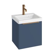 Abacus S3 Concepts 450mm Vanity Unit & Basin - Matt Ocean Blue