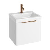 Abacus S3 Concepts 550mm Vanity Unit & Basin - Matt White