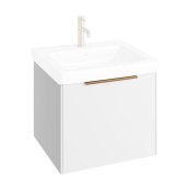 Abacus S3 Concepts 600mm Vanity Unit - Matt White