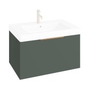 Abacus S3 Concepts 800mm Vanity Unit - Matt Sage Green