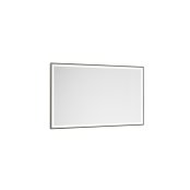 Abacus Line 1200 x 600mm Framed Mirror - Anthracite