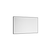 Abacus Line 1200 x 600mm Framed Mirror - Black