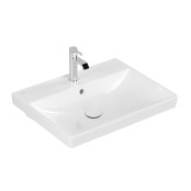 Villeroy & Boch Avento 600mm Wall-Hung Basin - White Alpin