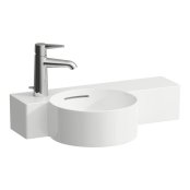 Laufen Val 550mm Basin with Right Shelf - White LCC