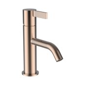 Kartell by Laufen 115mm Projection Basin Mixer - Rose Gold