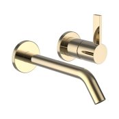 Kartell by Laufen Wall-Mounted Basin Mixer - Gold