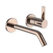 Kartell by Laufen Wall-Mounted Basin Mixer - Rose Gold