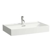 Kartell by Laufen 800mm Wall-Hung 0 Tap Hole Basin