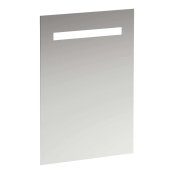 Laufen Leelo 550mm Mirror with Horizontal LED Lighting for Room Switch - Aluminium Frame