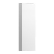 Kartell by Laufen 400 x 1300mm Right Hand Hinge Tall Cabinet - Matt White