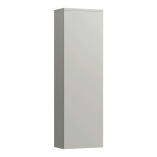 Kartell by Laufen 400 x 1300mm Right Hand Hinge Tall Cabinet - Pebble Grey