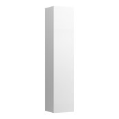 Kartell by Laufen 350 x 1650mm Right Hand Hinge Tall Cabinet - Matt White