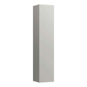 Kartell by Laufen 350 x 1650mm Right Hand Hinge Tall Cabinet - Pebble Grey