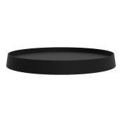 Kartell by Laufen 185mm Storage Tray Disc - Opaque Black