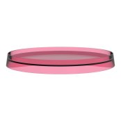 Kartell by Laufen 185mm Storage Tray Disc - Rose Pink