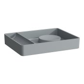 Laufen Val Rectangular Accessory Tray - Matt Graphite