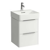 Laufen Base 435mm 2 Drawer Vanity Unit - Matt White