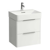 Laufen Base 535mm 2 Drawer Vanity Unit - Matt White