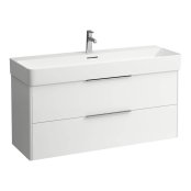 Laufen Base 1180mm 2 Drawer Vanity Unit - Matt White