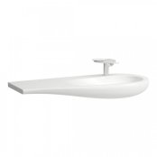 Laufen Alessi One 1200mm Countertop Basin with Left Hand Shelf - White LCC