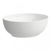 Laufen Alessi One 450mm Countertop Oval Basin Bowl - Matt White