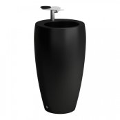 Laufen Alessi One 530mm Freestanding Basin - Matt Black