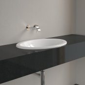 Villeroy & Boch Loop & Friends 660 x 470 x 220mm Inset Basin without Overflow - White Alpin