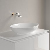 Villeroy & Boch Loop & Friends 560mm Oval Countertop Basin without Overflow - White Alpin