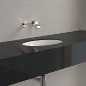 Villeroy & Boch Loop & Friends 430mm Oval Under Countertop Basin without Overflow - White Alpin