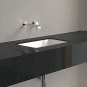 Villeroy & Boch Loop & Friends 450mm Rectangular Under Countertop Basin without Overflow - White Alpin