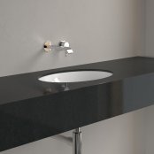 Villeroy & Boch Loop & Friends 485mm Oval Under Countertop Basin with Overflow - White Alpin