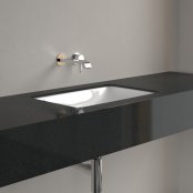 Villeroy & Boch Loop & Friends 540mm Rectangular Under Countertop Basin with Overflow - White Alpin