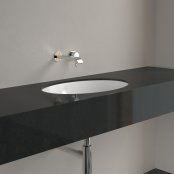 Villeroy & Boch Loop & Friends 560mm Oval Under Countertop Basin with Overflow - White Alpin