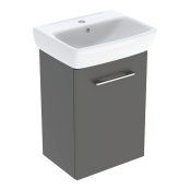 Geberit Selnova 450mm Vanity Unit & Basin - Lava