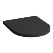 Kartell by Laufen Soft Close Removable Toilet Seat - Matt Black