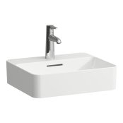 Laufen Val 450mm Bowl Basin with Tap Bank - White