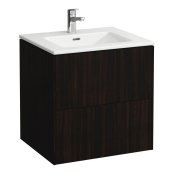 Laufen Pro S Laufen Pro S 600mm Vanity Unit with Two Drawers & Basin  - Dark Elm