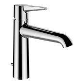 Laufen Pure 140mm Eco+ Basin Mixer with Pop-Up Waste - Chrome